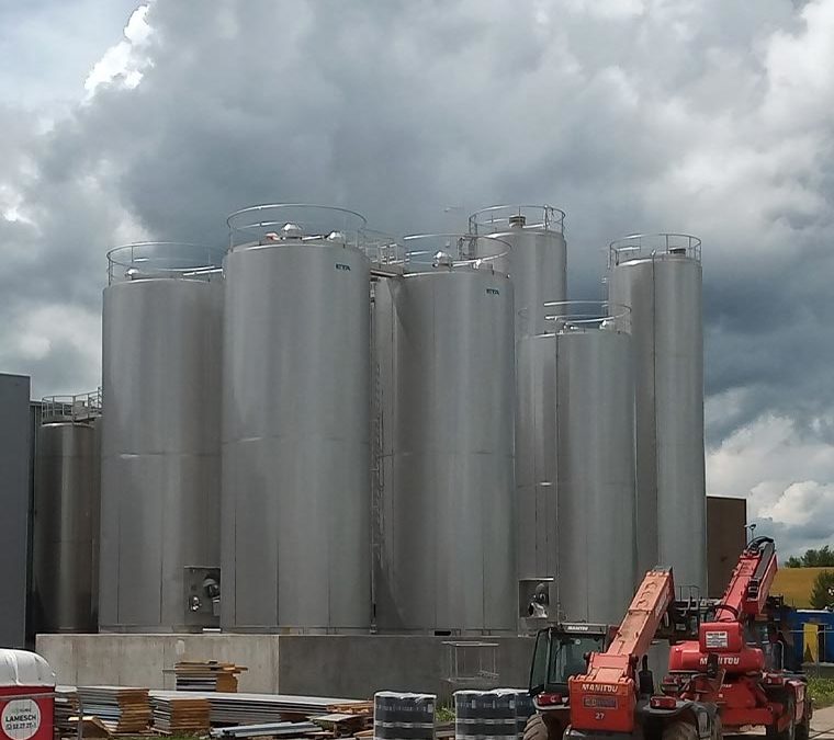 Luxlait Silos